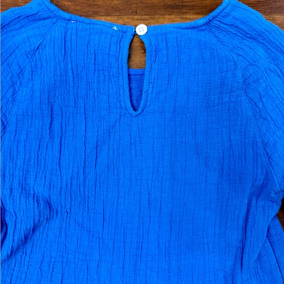 Copper Key Royal Blue Top and Floral Leggings Set Size 6 Like New - Picture 7 of 7